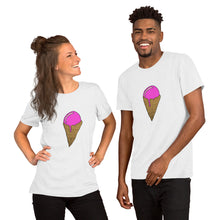 Load image into Gallery viewer, Ice Cream Cone! Short-Sleeve Unisex T-Shirt