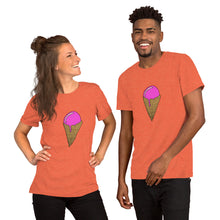 Load image into Gallery viewer, Ice Cream Cone! Short-Sleeve Unisex T-Shirt