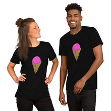 Load image into Gallery viewer, Ice Cream Cone! Short-Sleeve Unisex T-Shirt