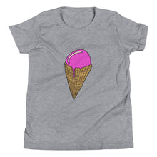 Load image into Gallery viewer, Ice Cream Cone! Youth Short Sleeve T-Shirt