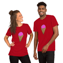 Load image into Gallery viewer, Ice Cream Cone! Short-Sleeve Unisex T-Shirt