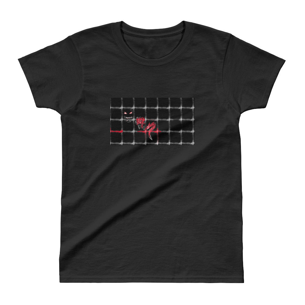 Caged Demon - Ladies' T-shirt