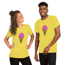 Load image into Gallery viewer, Ice Cream Cone! Short-Sleeve Unisex T-Shirt