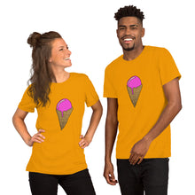 Load image into Gallery viewer, Ice Cream Cone! Short-Sleeve Unisex T-Shirt